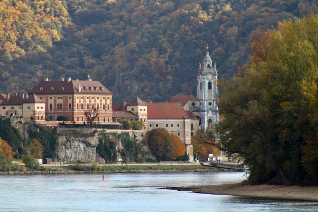 Ferienwohnung HAUS-DONAU in der Wachau Aggsbach Exterior foto